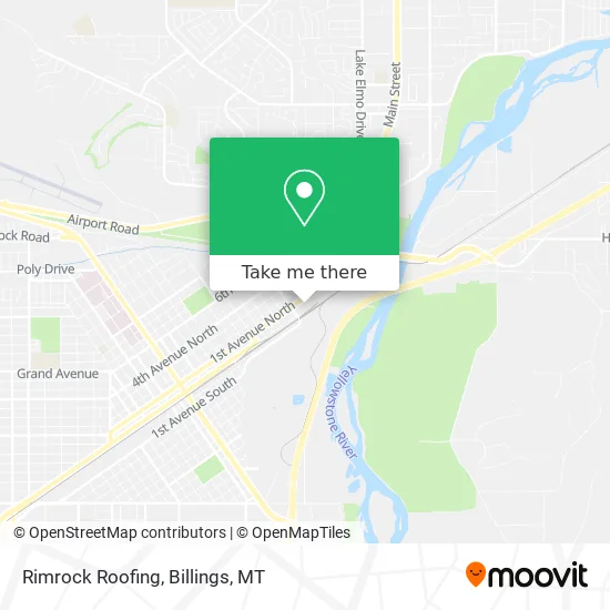Rimrock Roofing map