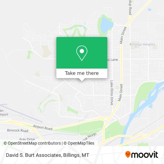 David S. Burt Associates map
