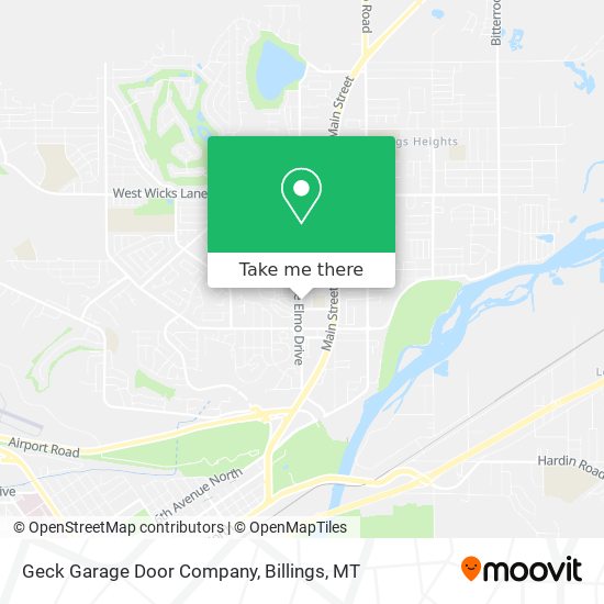 Geck Garage Door Company map