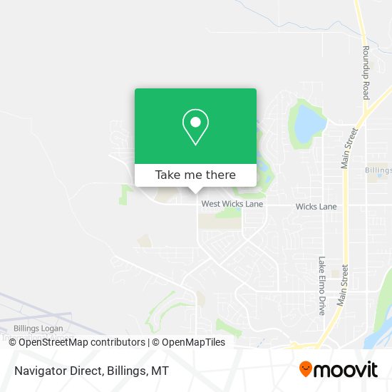 Mapa de Navigator Direct