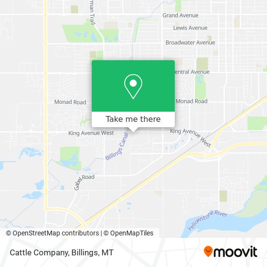Mapa de Cattle Company