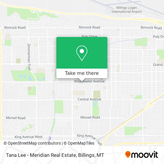 Tana Lee - Meridian Real Estate map