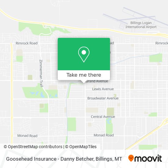 Goosehead Insurance - Danny Betcher map