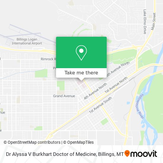 Mapa de Dr Alyssa V Burkhart Doctor of Medicine