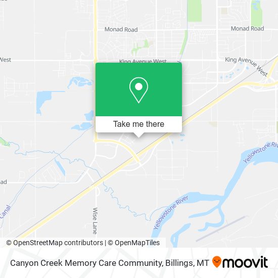 Canyon Creek Memory Care Community map