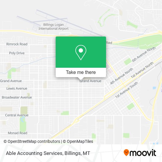 Able Accounting Services map