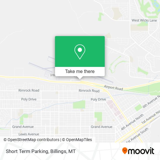 Short Term Parking map