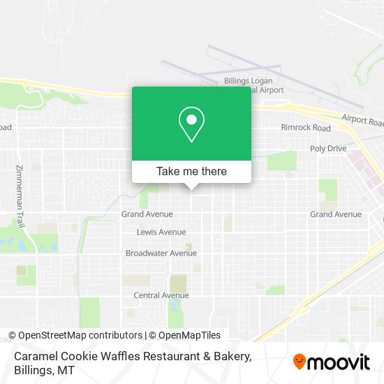 Mapa de Caramel Cookie Waffles Restaurant & Bakery