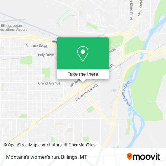 Montana's women's run map