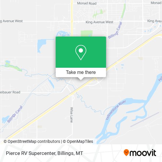 Pierce RV Supercenter map