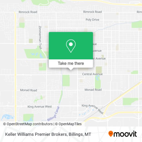 Keller Williams Premier Brokers map