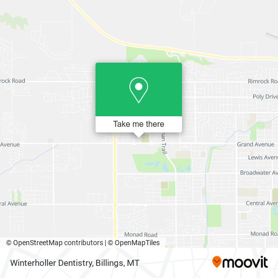 Winterholler Dentistry map