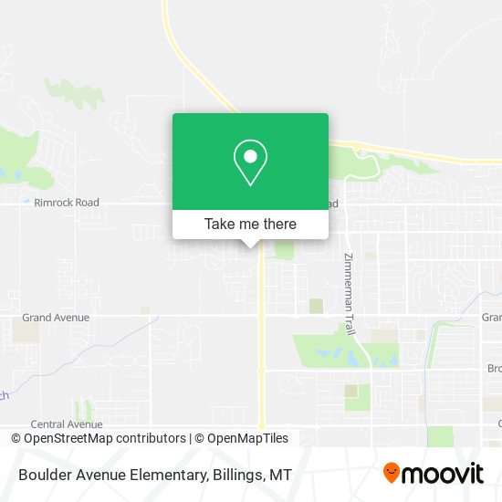 Boulder Avenue Elementary map