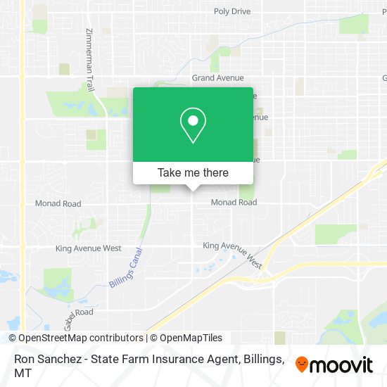 Ron Sanchez - State Farm Insurance Agent map