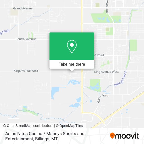 Asian Nites Casino / Mannys Sports and Entertainment map