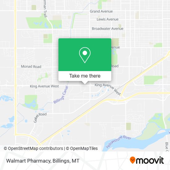 Walmart Pharmacy map