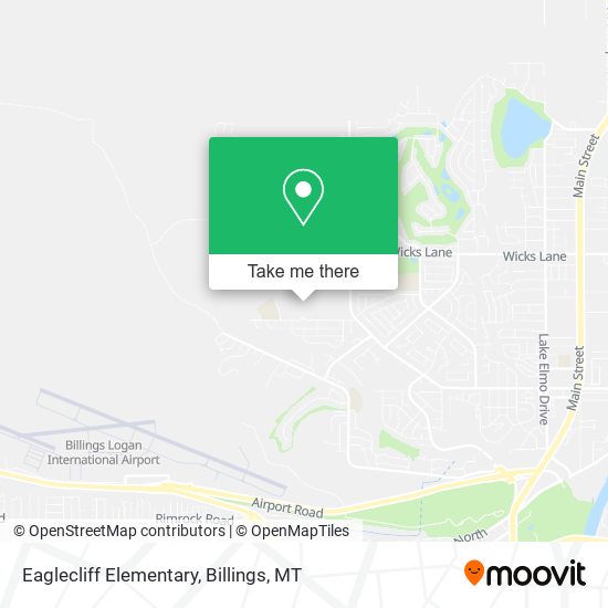 Eaglecliff Elementary map