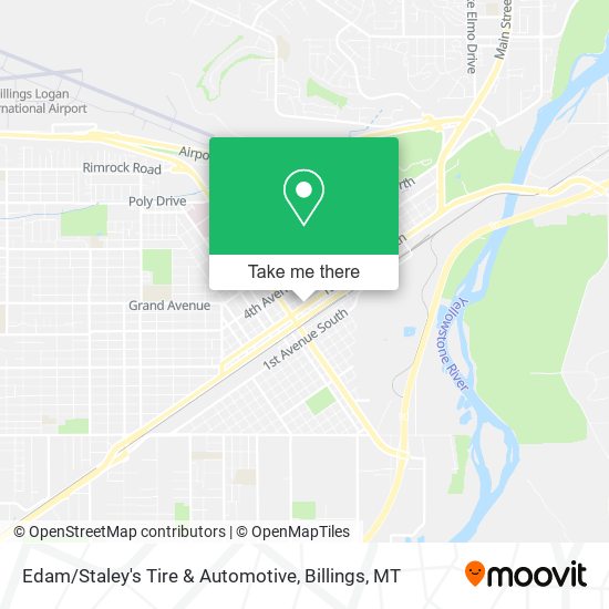 Edam / Staley's Tire & Automotive map
