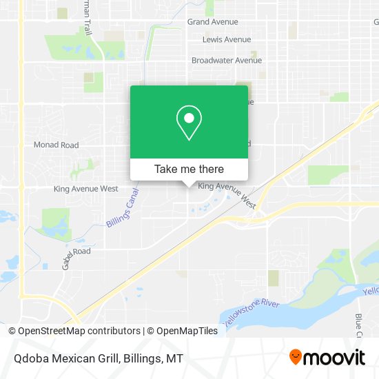 Qdoba Mexican Grill map