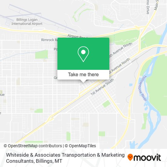 Whiteside & Associates Transportation & Marketing Consultants map