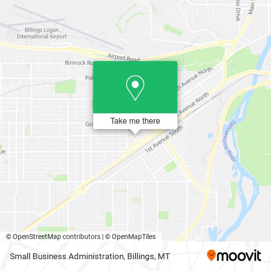 Small Business Administration map