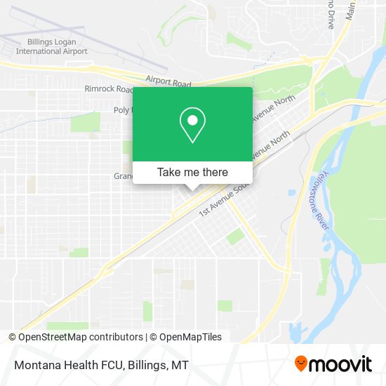 Mapa de Montana Health FCU