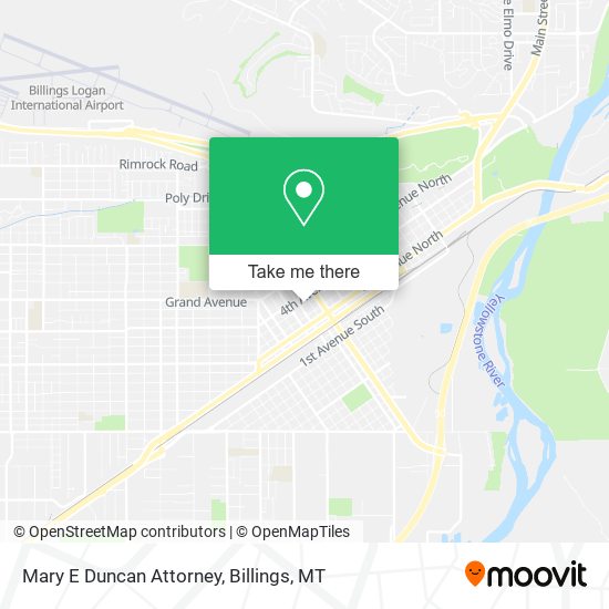 Mary E Duncan Attorney map