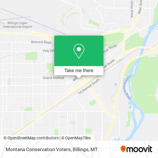 Mapa de Montana Conservation Voters