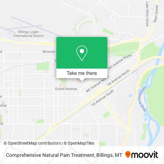 Comprehensive Natural Pain Treatment map