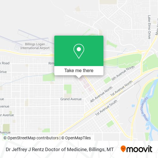 Dr Jeffrey J Rentz Doctor of Medicine map