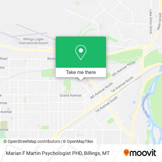 Marian F Martin Psychologist PHD map