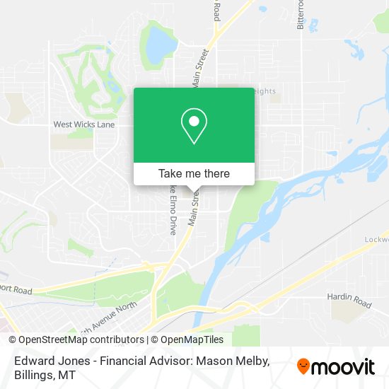 Edward Jones - Financial Advisor: Mason Melby map