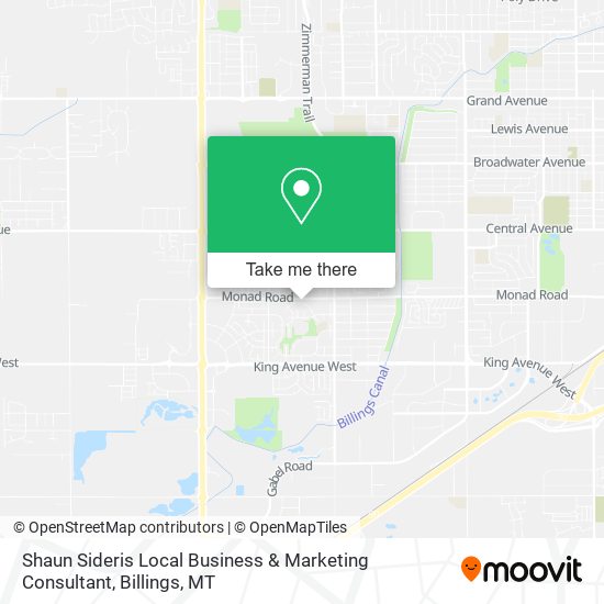 Shaun Sideris Local Business & Marketing Consultant map