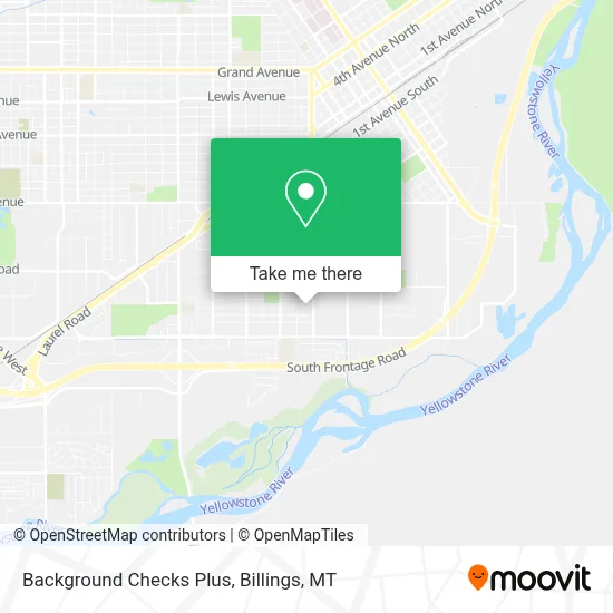 Background Checks Plus map