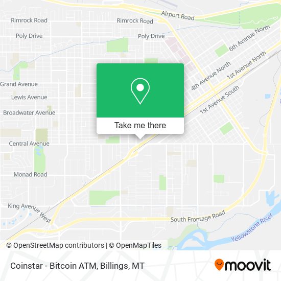 Coinstar - Bitcoin ATM map