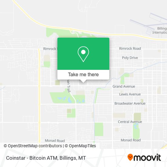 Coinstar - Bitcoin ATM map