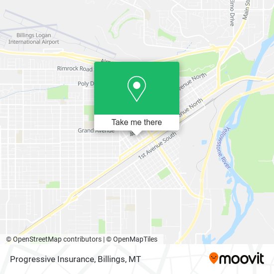 Progressive Insurance map