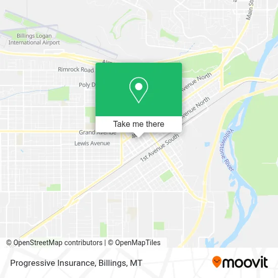 Progressive Insurance map