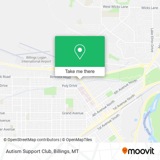 Autism Support Club map