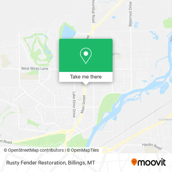 Mapa de Rusty Fender Restoration