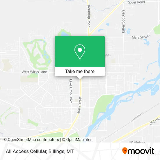 All Access Cellular map