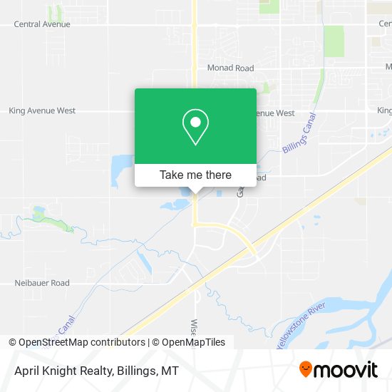 April Knight Realty map