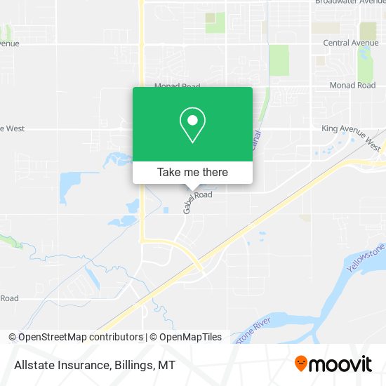 Allstate Insurance map