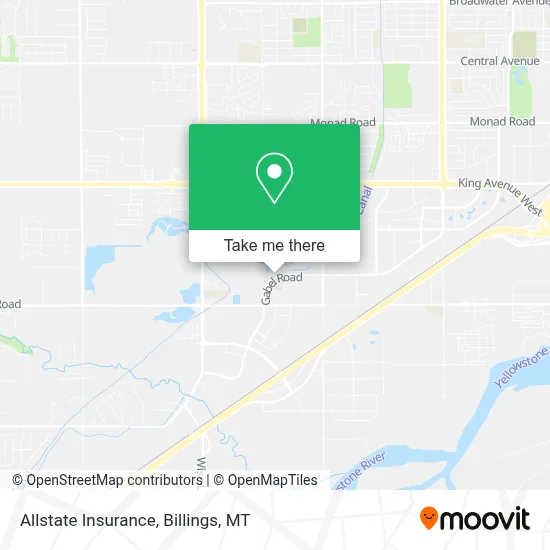 Allstate Insurance map
