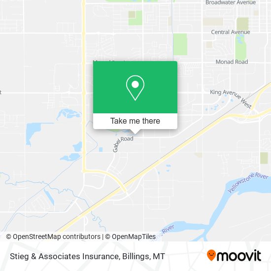 Stieg & Associates Insurance map
