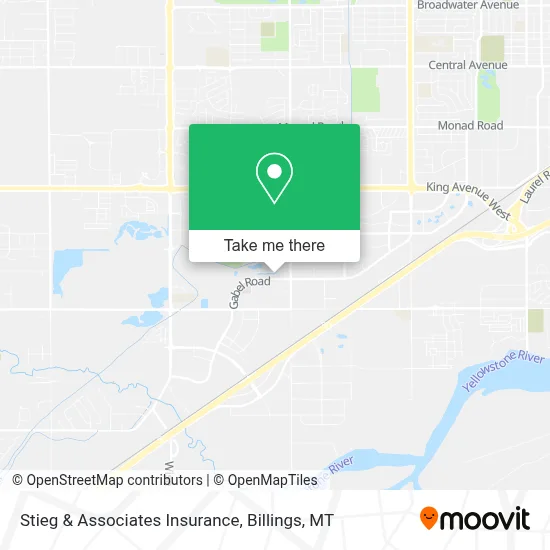Stieg & Associates Insurance map