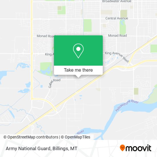 Army National Guard map
