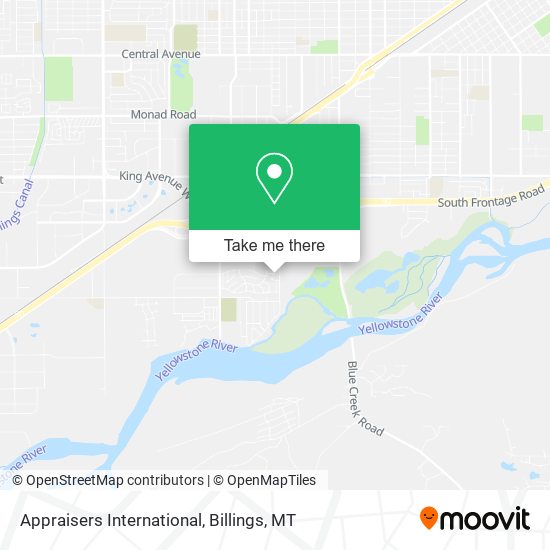 Appraisers International map