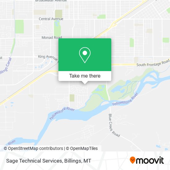 Sage Technical Services map