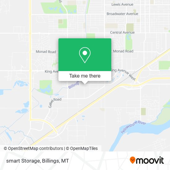 smart Storage map